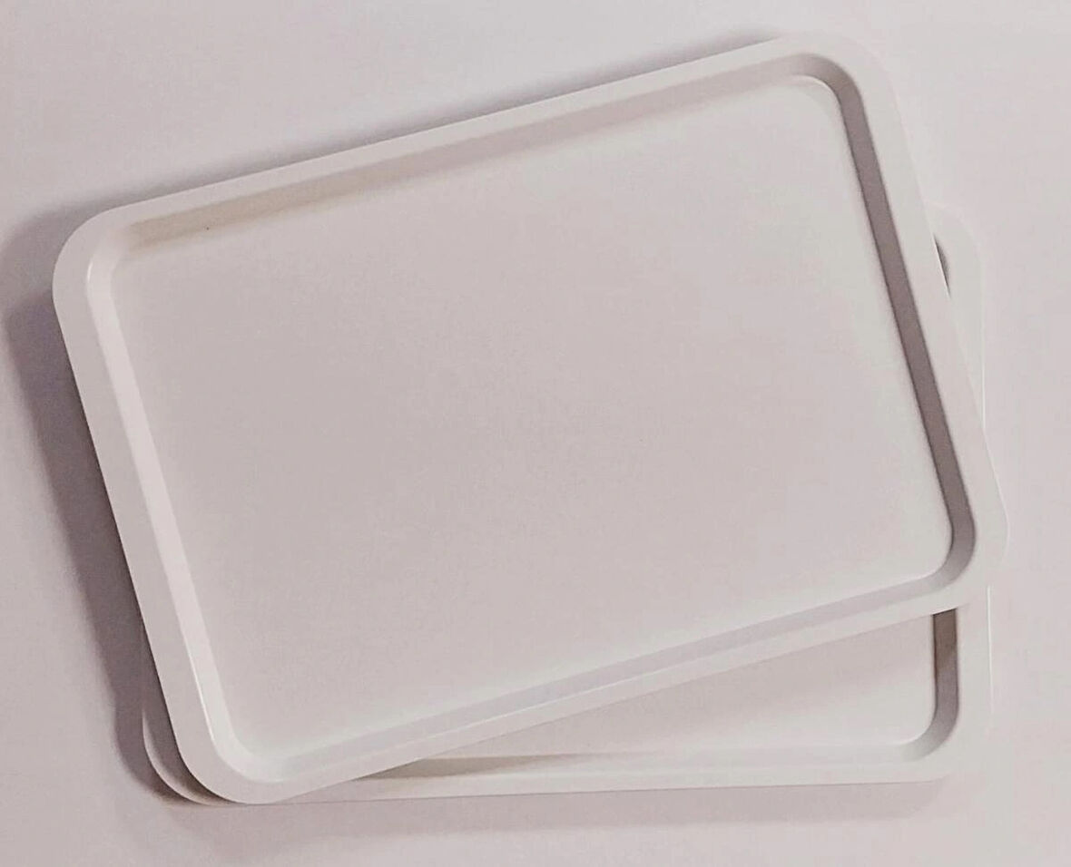 2 Lİ BÜYÜK BOY PLASTİK TEPSİ (53X37)