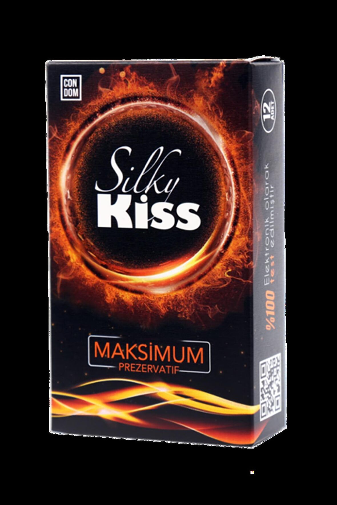 Silky Kiss Maximum Tırtıklı ve Benekli Prezervatif