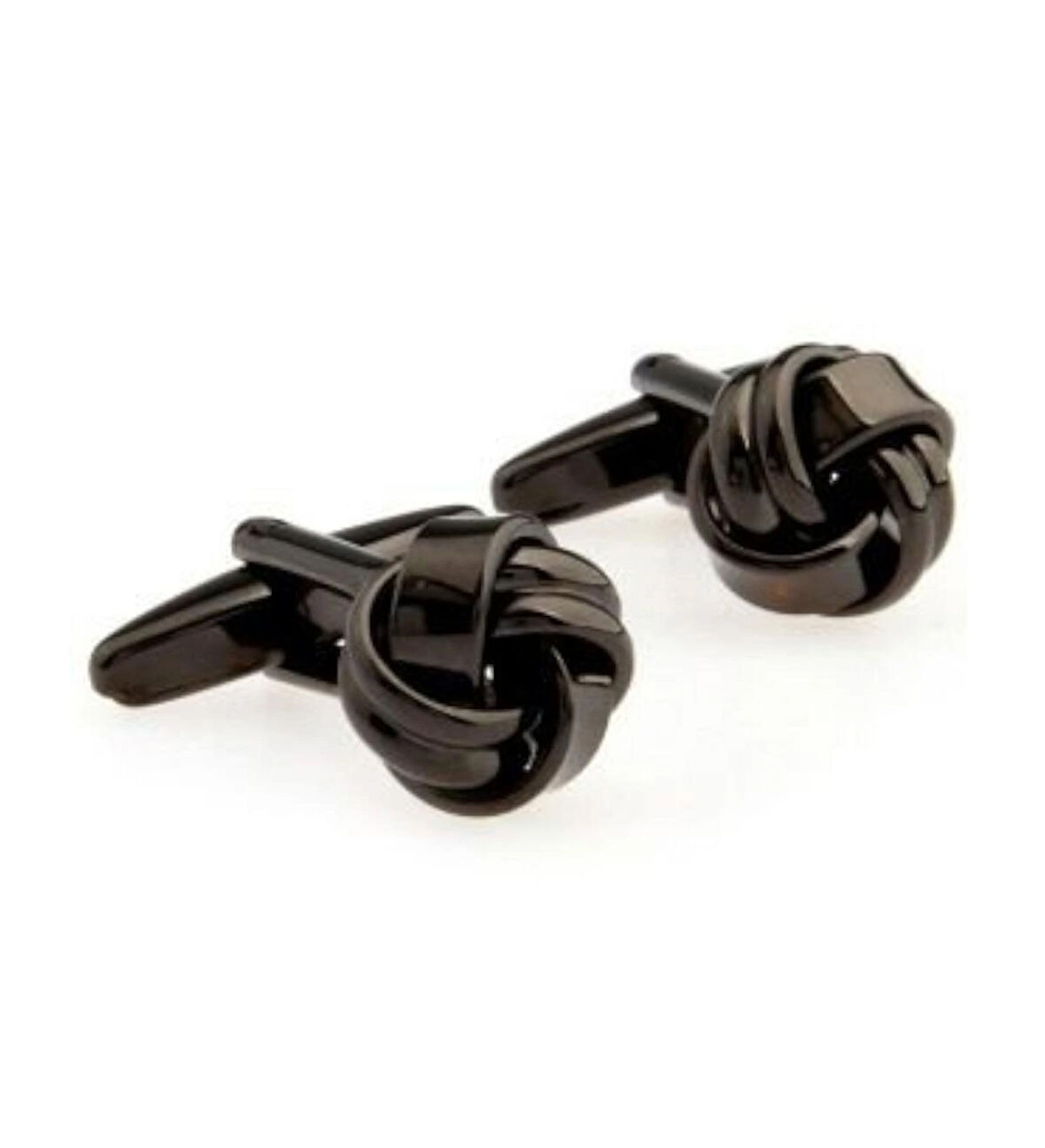 Ocean Pole Kara Burgu Kol Düğmesi