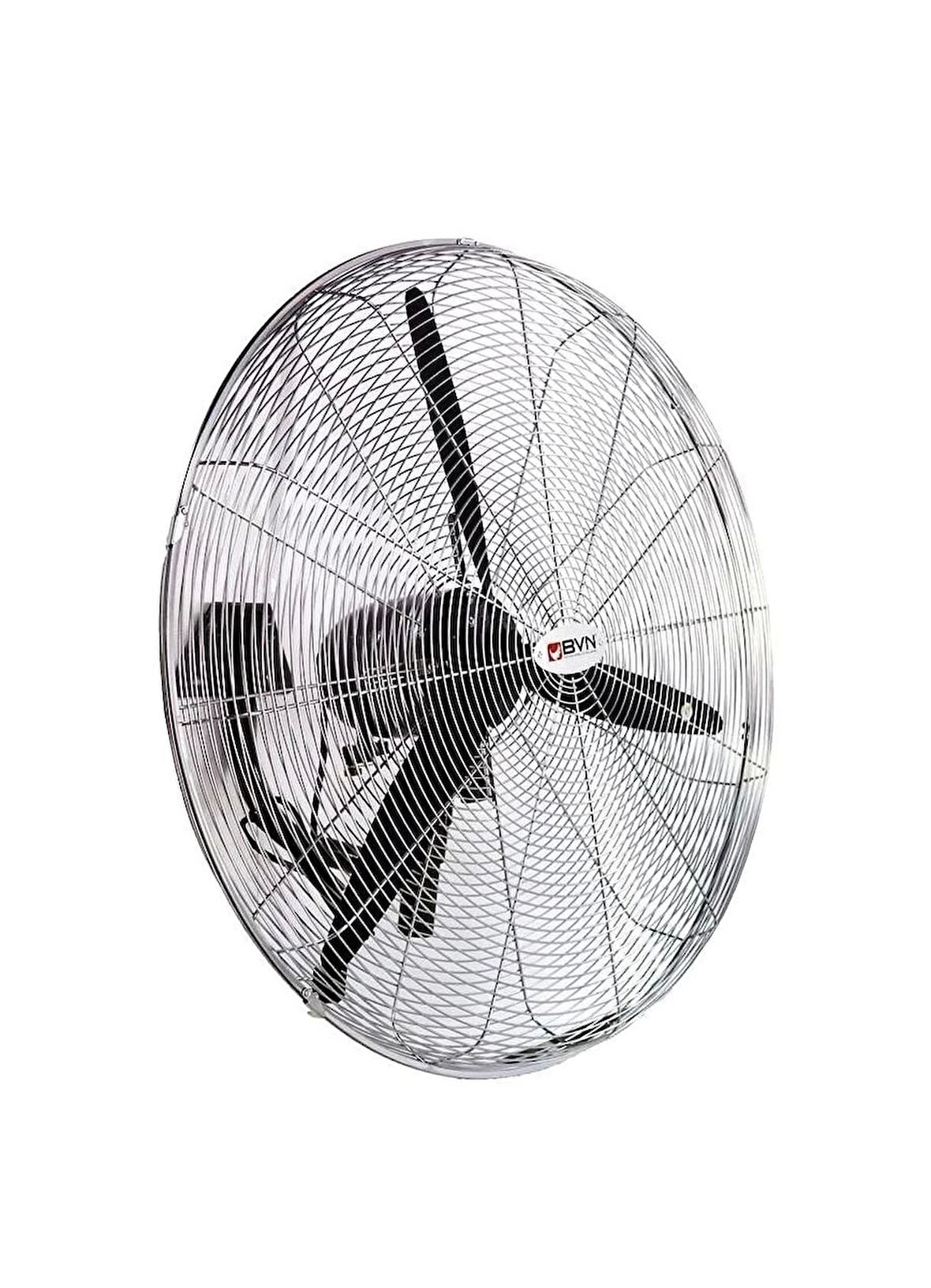 Bahçıvan BSV-D 600 60cm Siyah 3 Kanatlı Sanayi Tipi Duvar Vantilatörü