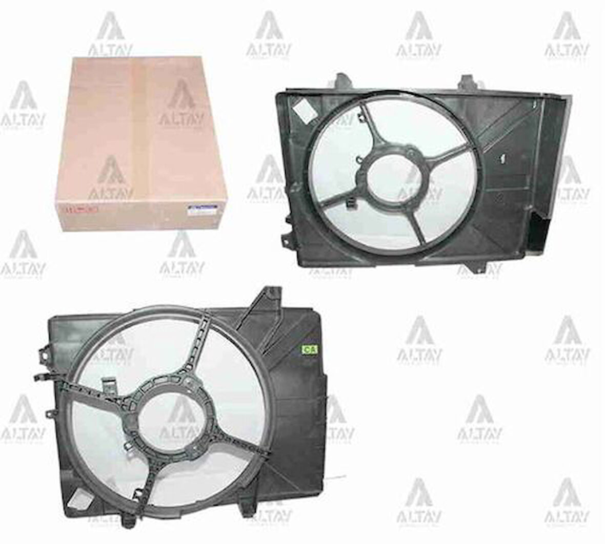 HMC-Mobis-Hyundai-Orjinal 253501C350 Fan Davlumbazı Radyatör Getz 06 Klimalı A T 253501C350