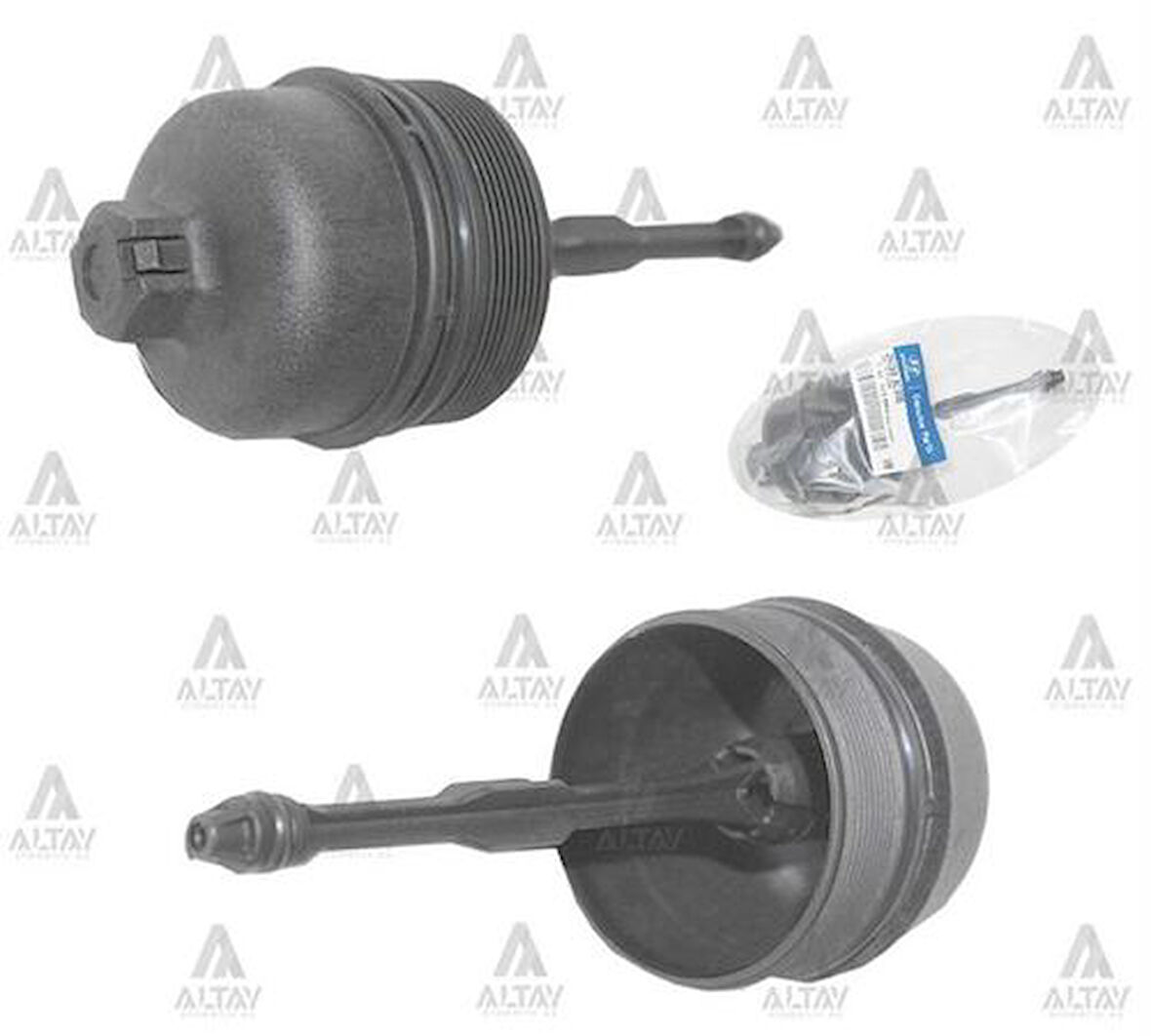 Hmc-Mobıs-Hyundaı-Orjınal 263503C300 Yağ Filtre Kapağı Üst Kore Accent Era-Matrıx-Getz-I30-Santafe-Cerato-Rıo Dızel 2009 >