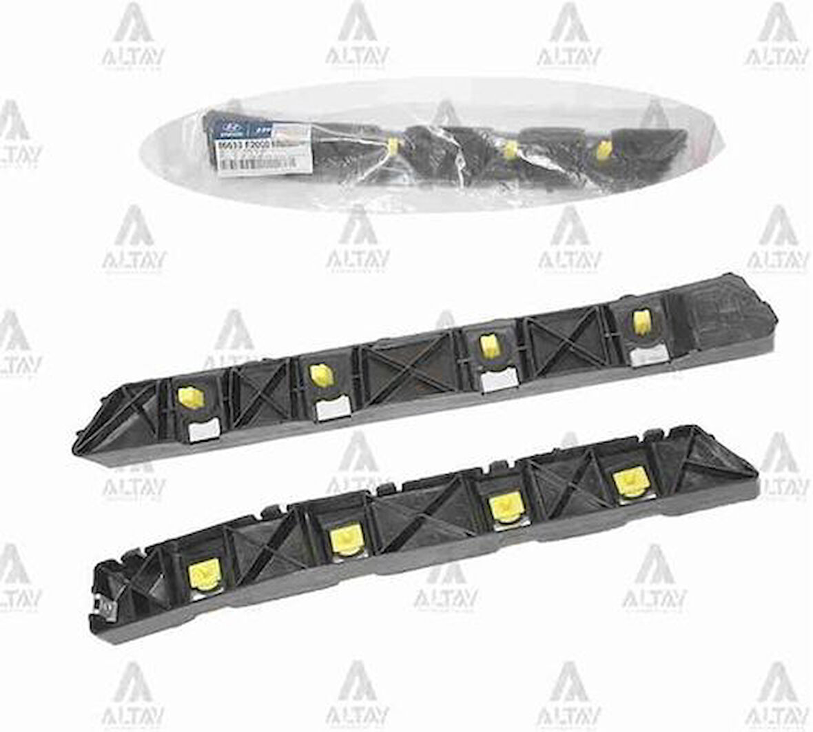 HMC-Mobis-Hyundai-Orjinal 86613F2000 Tampon Bağlantı Braketi Arka Sol Yan Çamurluk Tarafı Kore Elantra Benzin-Dizel 2016-2017 86613F2000