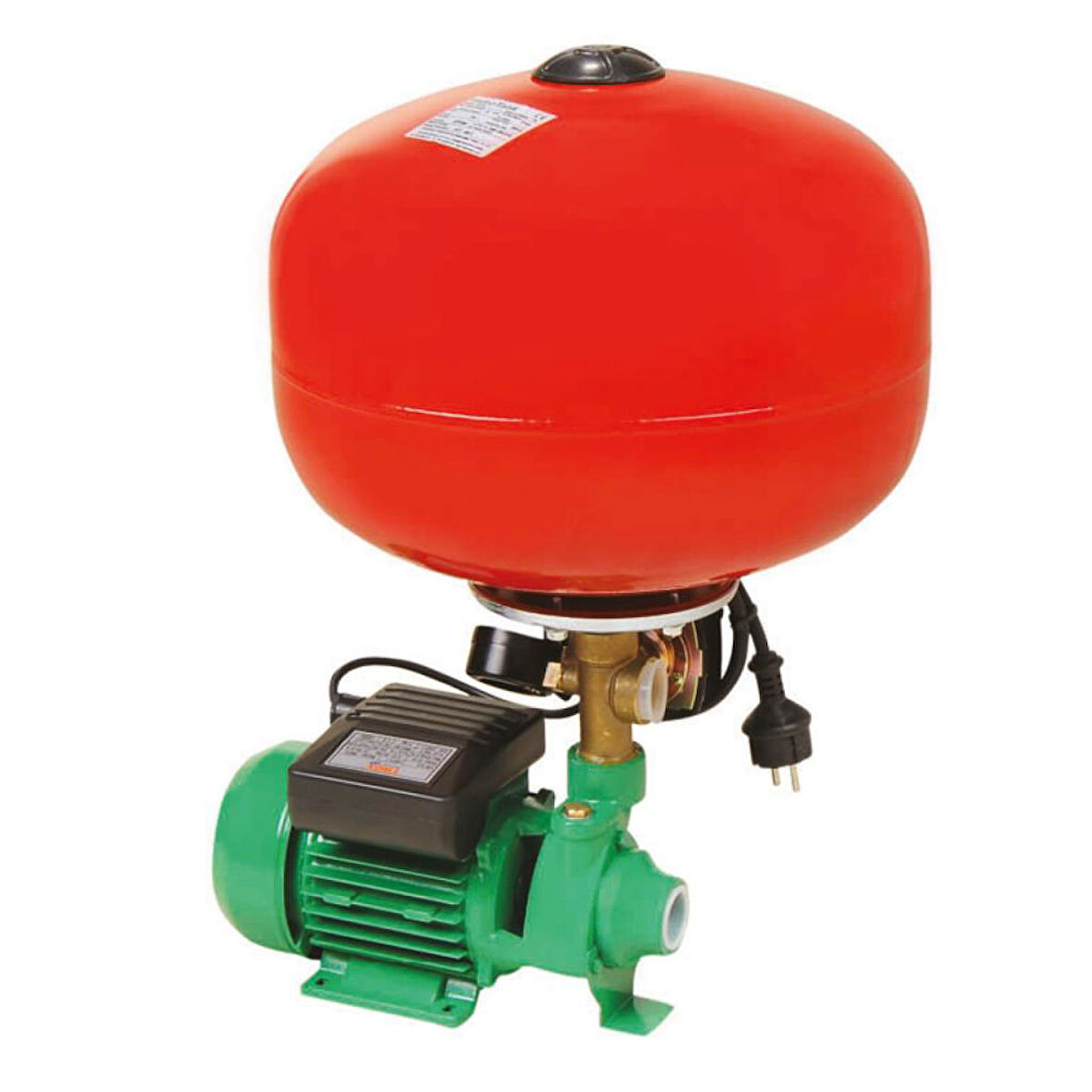 Troy HM-H 70 C Paket Hidrofor 0.5 Hp 24 lt Küre Tank 2 Kat 2 Daire