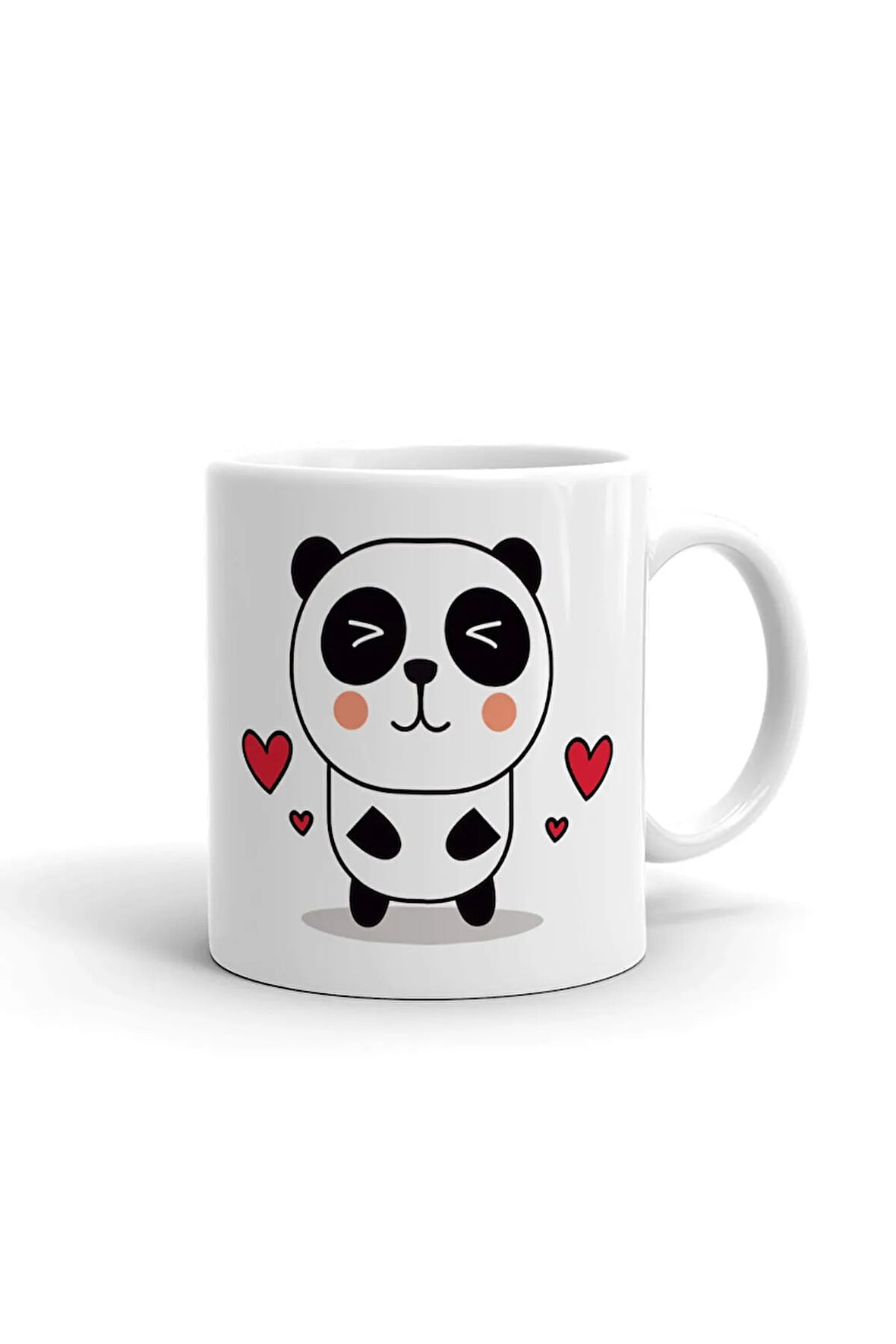 Panda Tasarım Seramik ithal Porselen Seramik Kupa Bardak