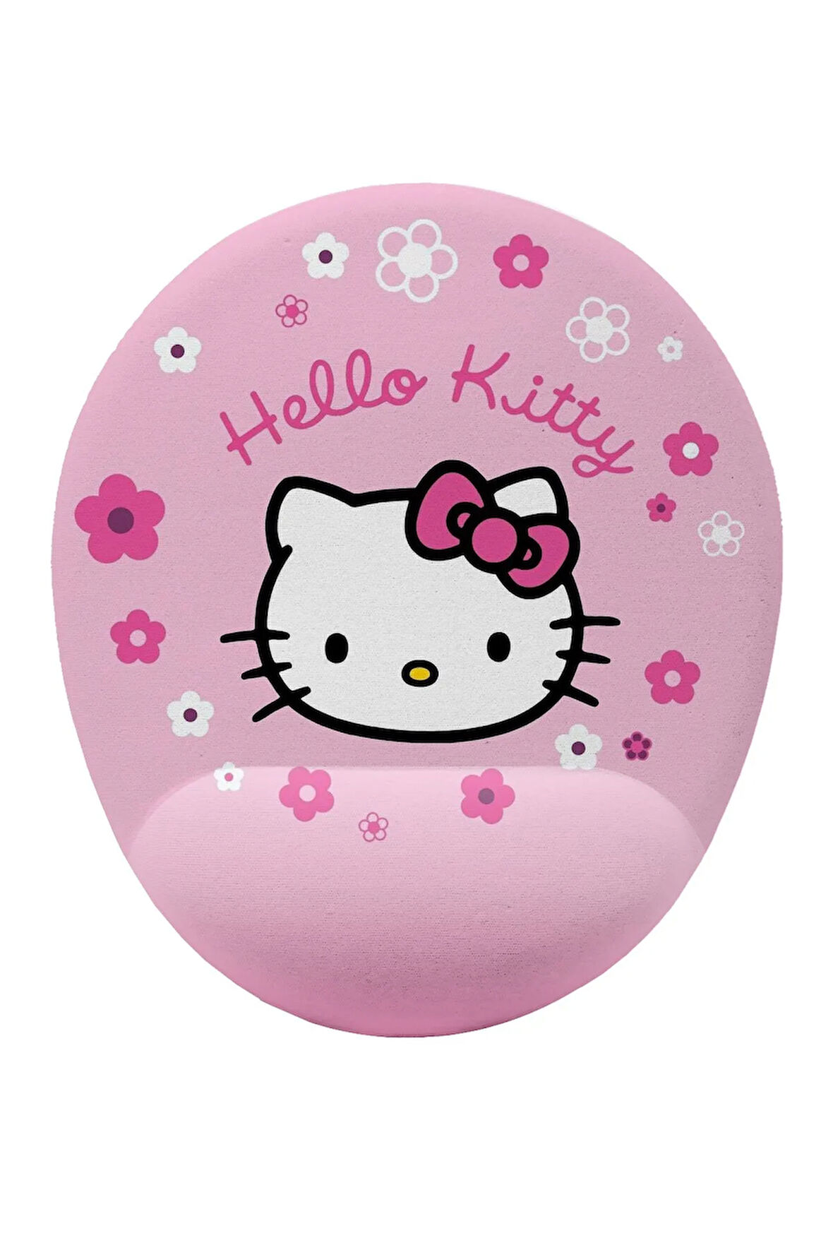 Hello Kitty Desenli Bilek Destekli Kaymaz Buruşmaz Kırılmaz Mouse Pad