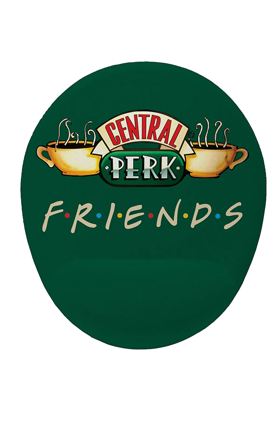 Central Perk Friends Bilek Destekli Kaymaz Buruşmaz Kırılmaz Mouse Pad