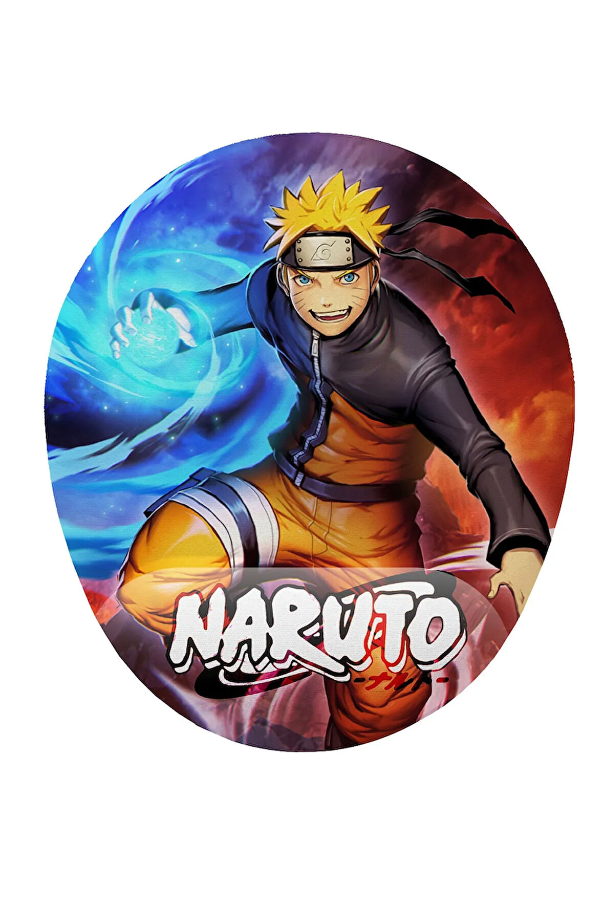 Naruto Bilek Destekli Kaymaz Buruşmaz Kırılmaz Mouse Pad