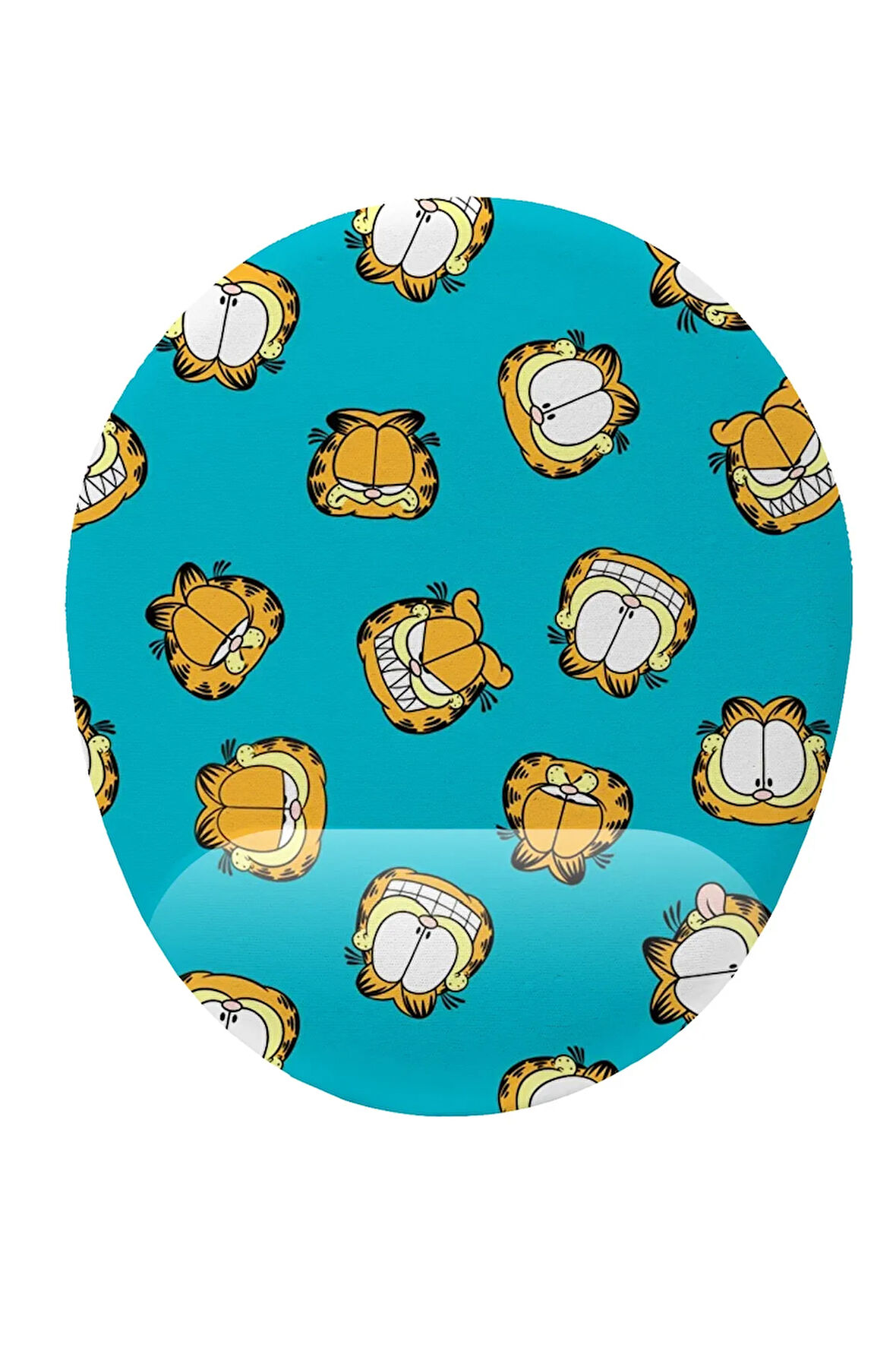 Garfield Desenli Bilek Destekli Kaymaz Buruşmaz Kırılmaz Mouse Pad
