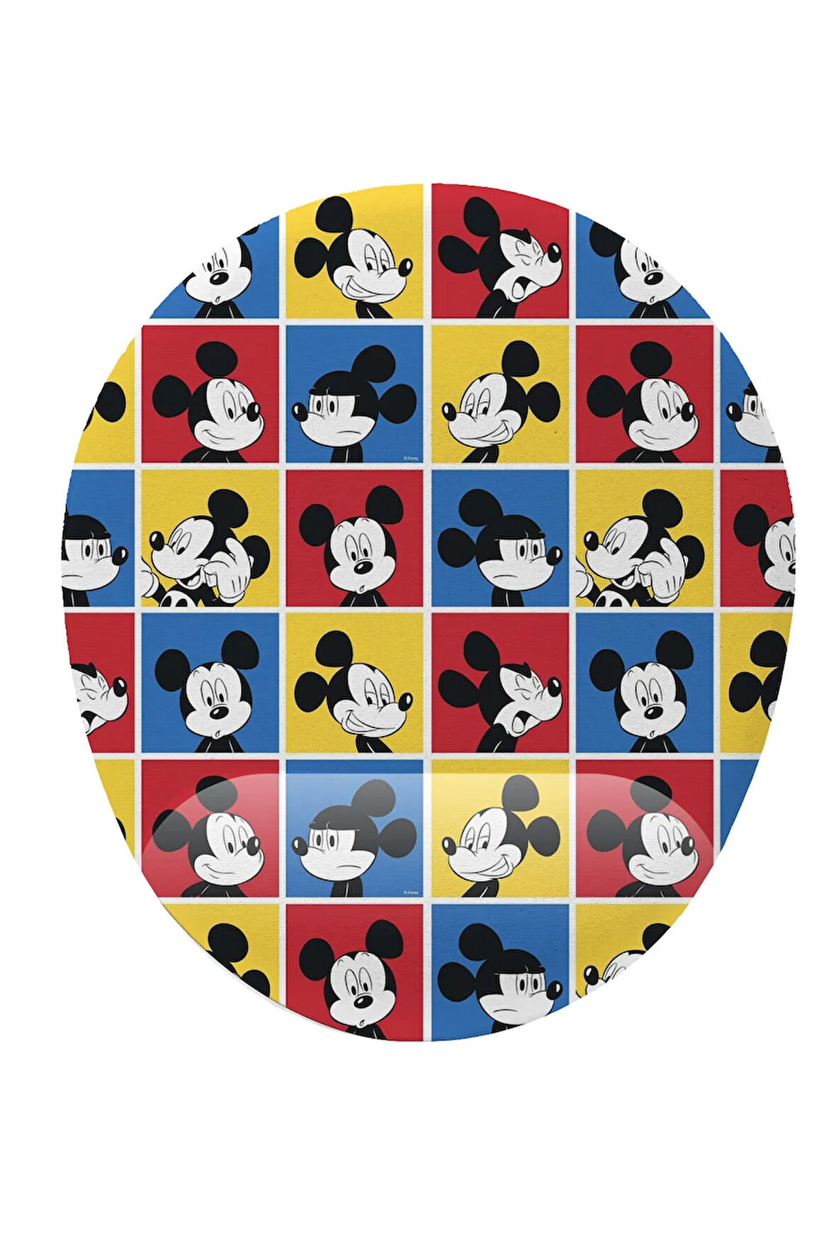 Miki Mouse Desenli Bilek Destekli Kaymaz Buruşmaz Kırılmaz Mouse Pad