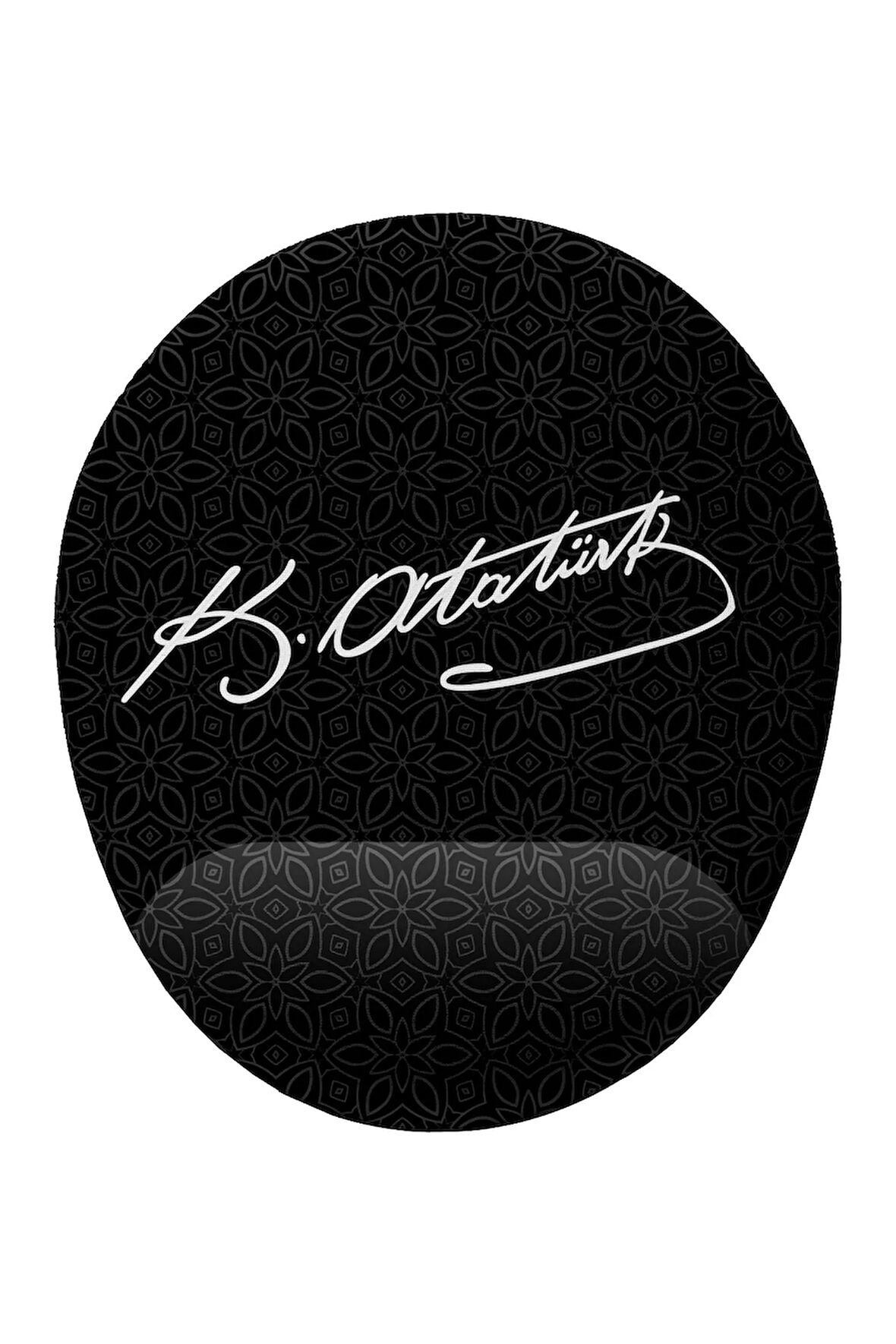 Atatürk Imza Bilek Destekli Kaymaz Buruşmaz Kırılmaz Mouse Pad