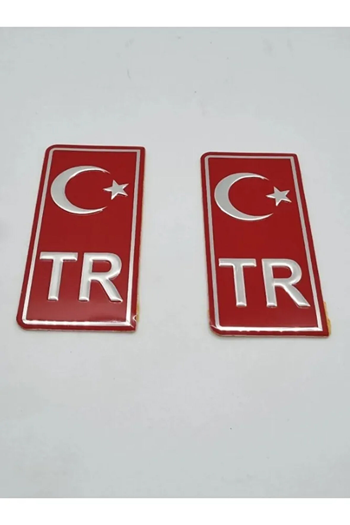 Tr Plaka Stıcker 2'li - Türkiye Plaka Stıcker - Türkiye Plakalık Stickeri