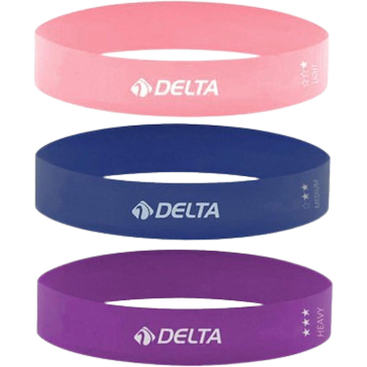 Delta HMT931 Aerobik Bandı 3'lü Set