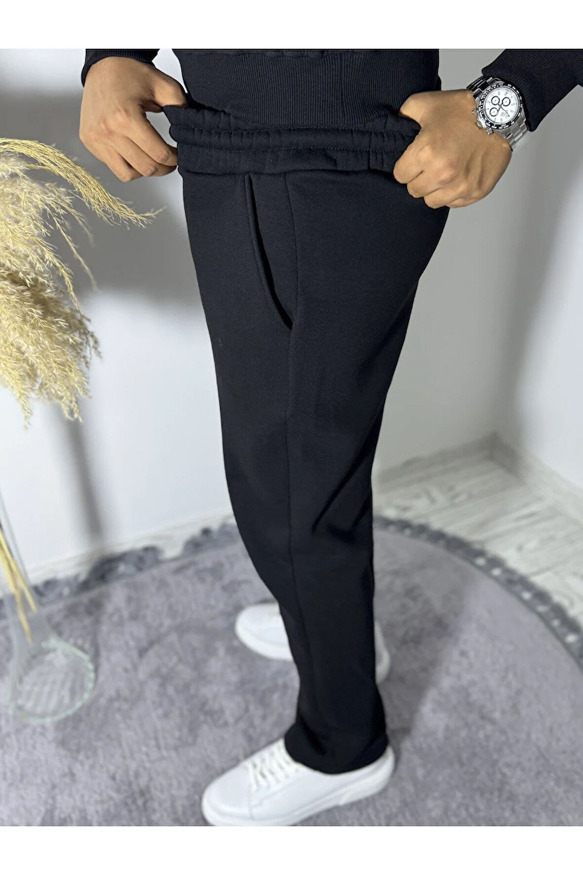 BAGGY KALIP ARKA CEPLİ EŞOFMAN ALTI