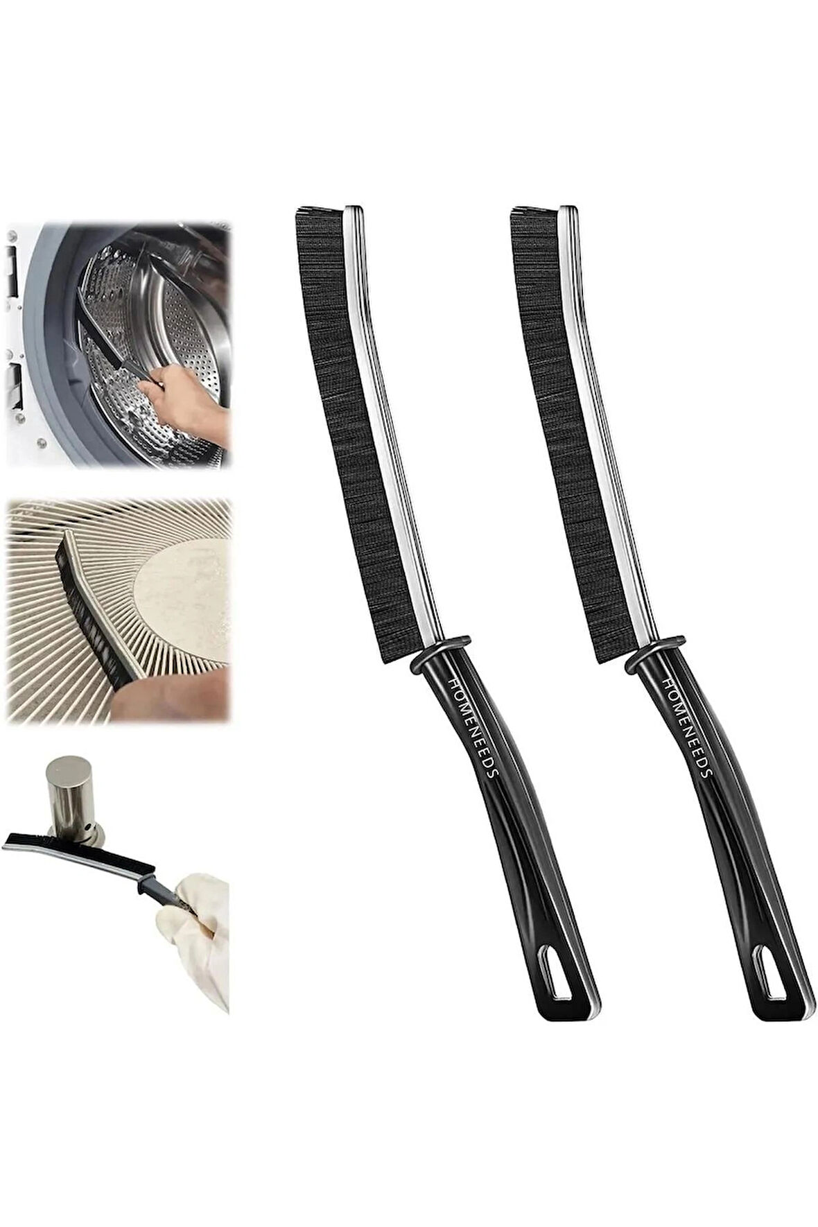Çok Fonksiyonlu El Tipi Derz , Tencere , Lavabo , Cam Boşluğu , Panjur Vb. Temizlik Fırçası (2 Adet)