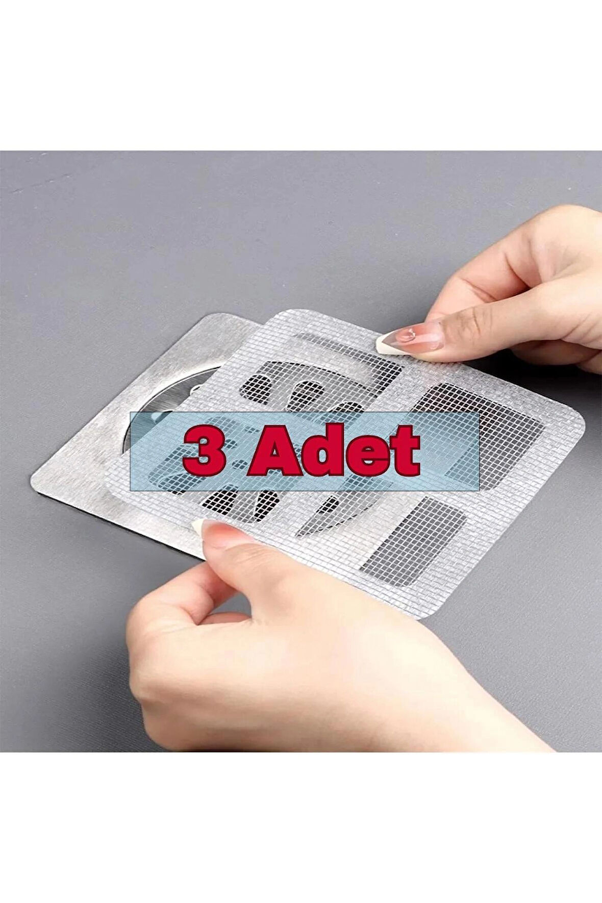 Yapışkanlı Gider Pislik Tutucu Filtre(3 Adet)