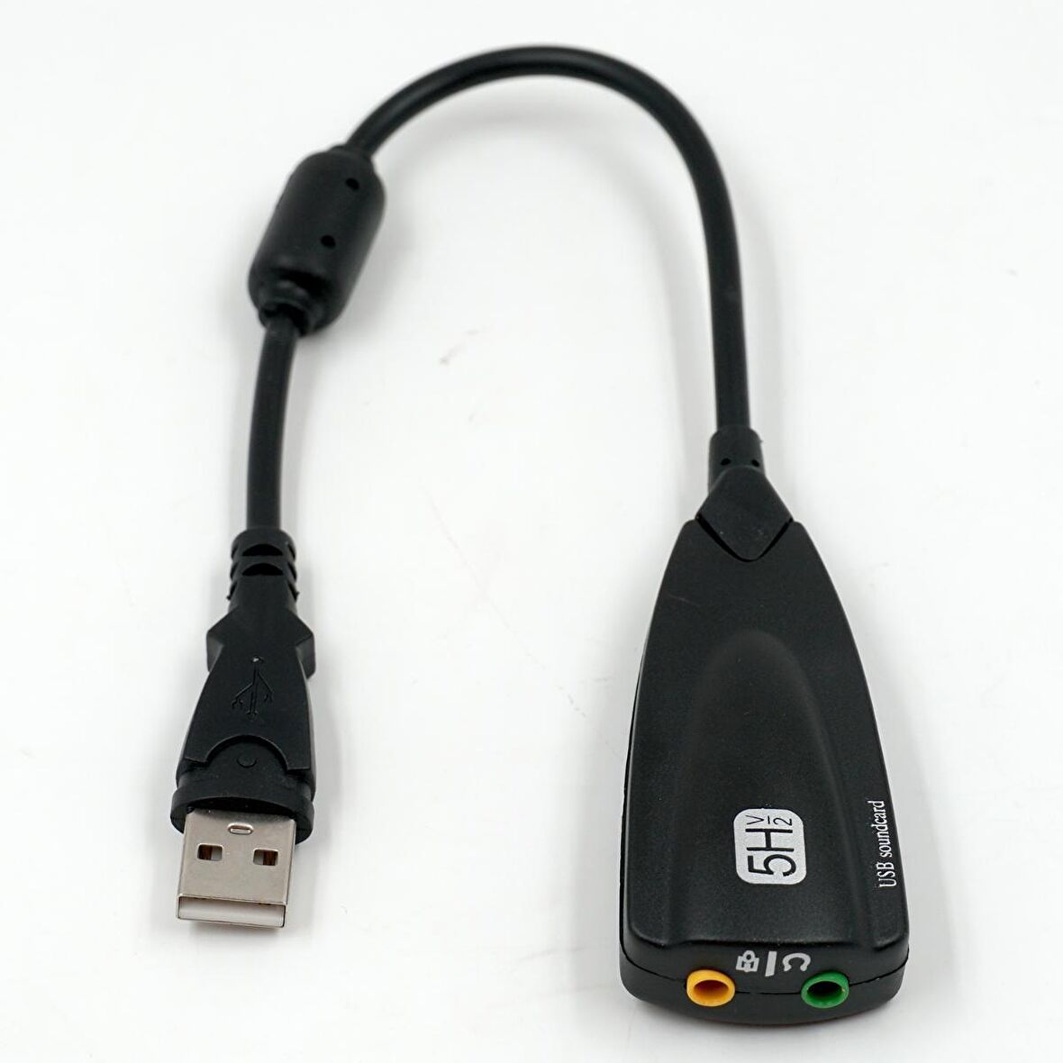 Usb Ses Kartı 7.1 5hv2 Kablolu Usb Sound Steel Sound