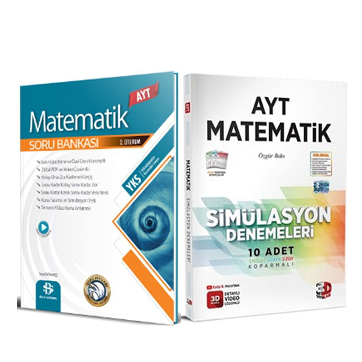 Bilgi Sarmal AYT Matematik Soru Bankası ve 3D AYT Deneme Seti 2 Kitap