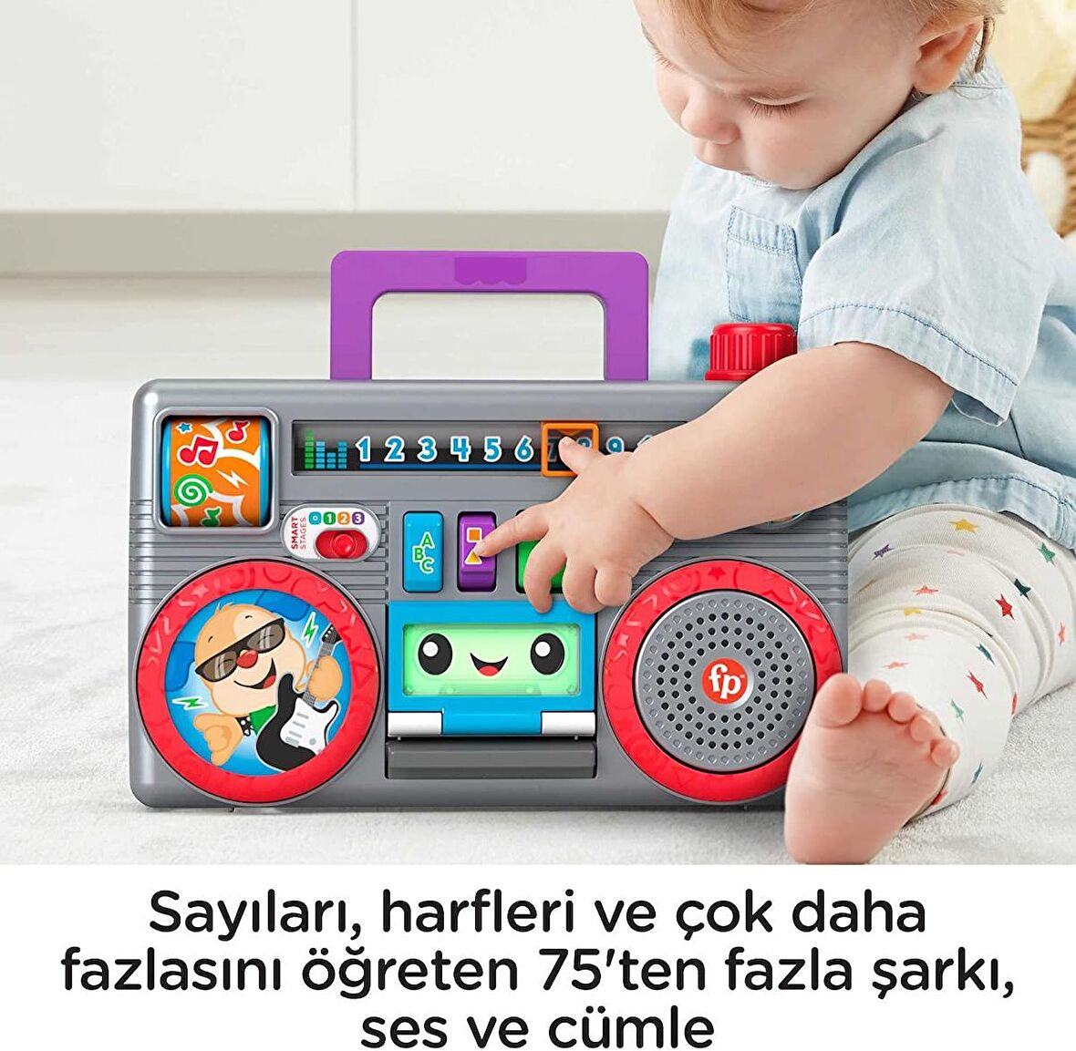 Fisher Price Eğlen ve Öğren Müzik Kutusu (Türkçe)