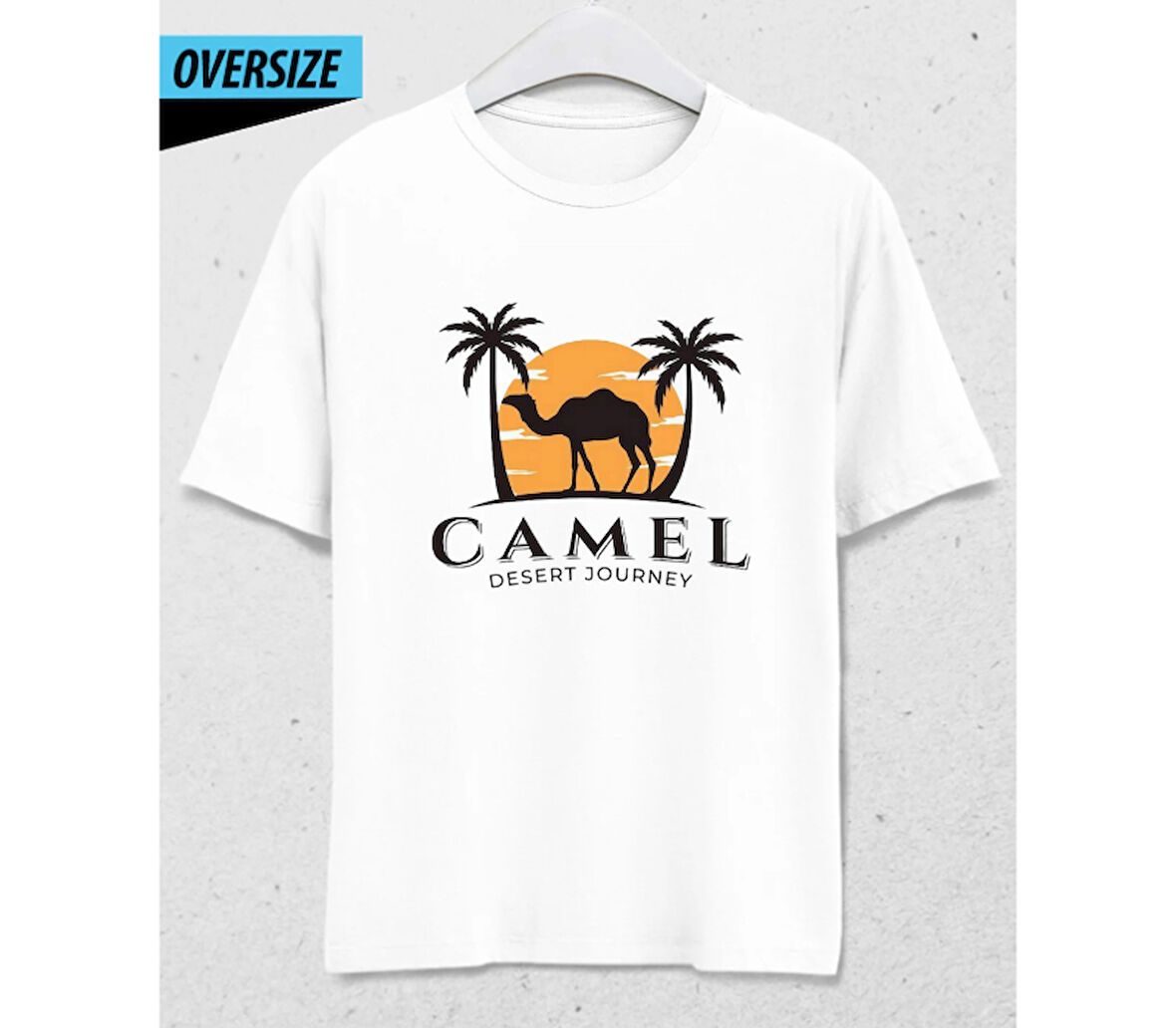 Camel Desert Journey – Embrace the Spirit of the Sands Beyaz