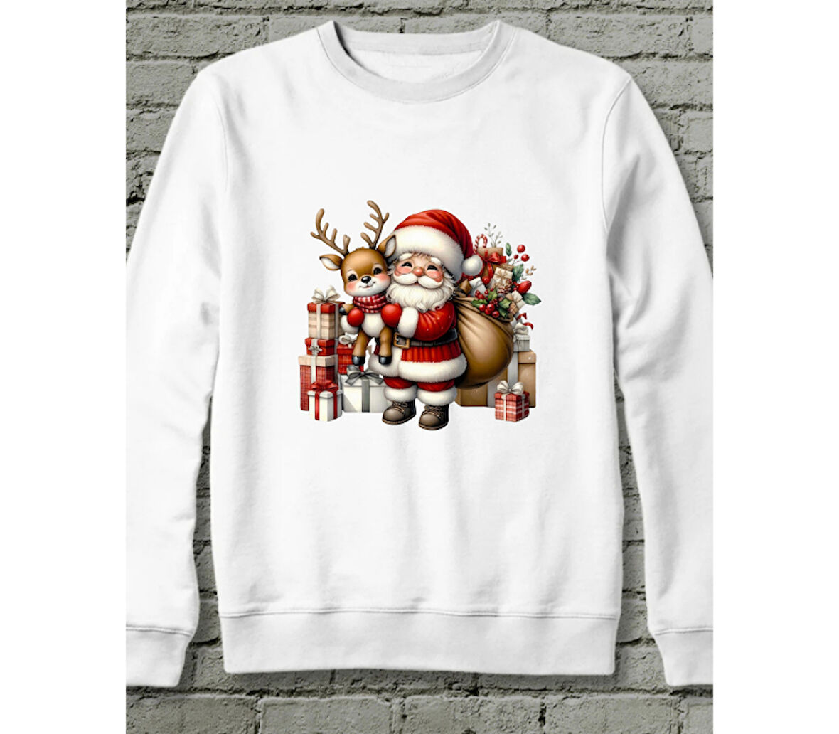 Santa & Noel Glow  Sweatshirt