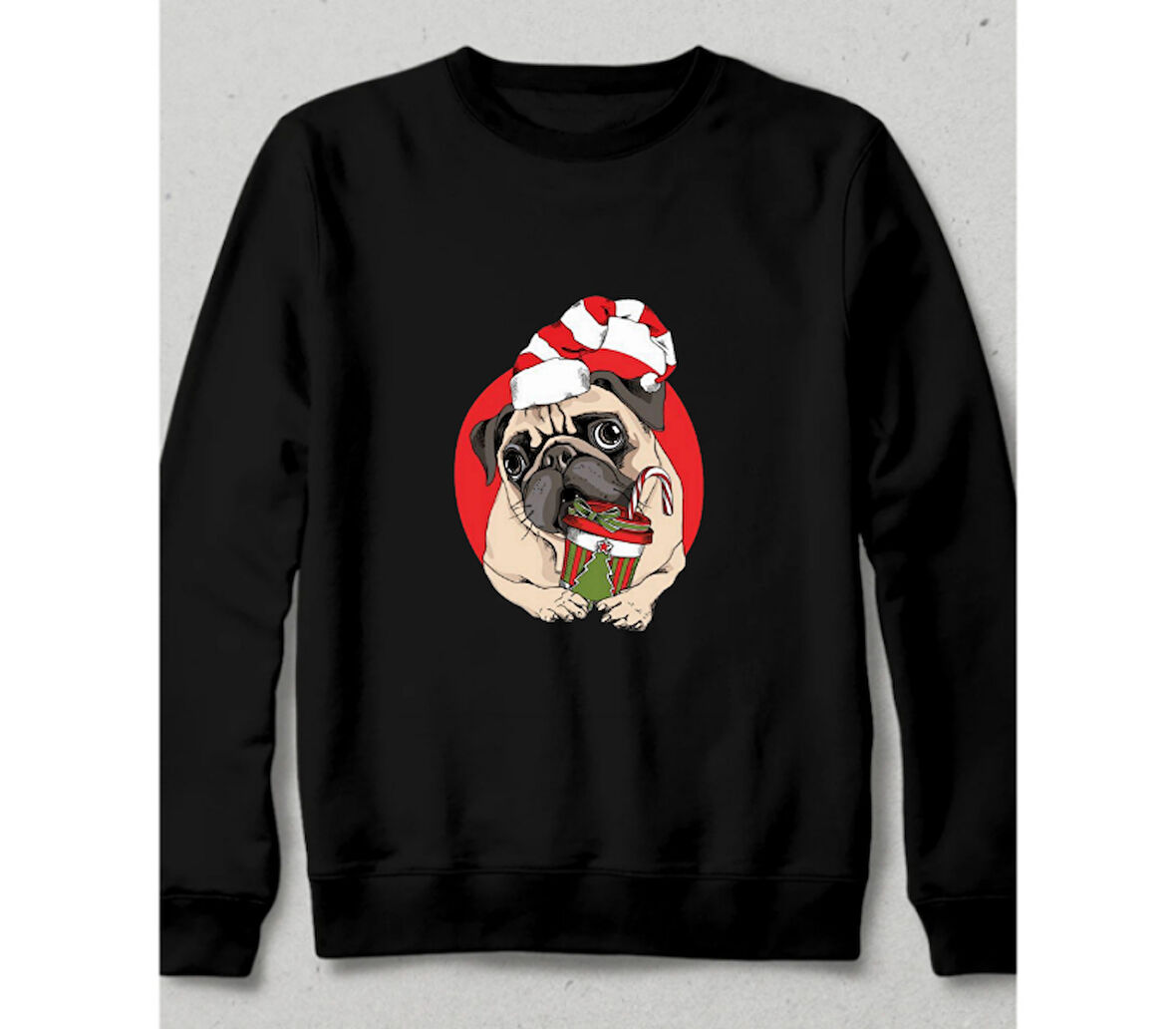 Santa, I’ve been paws-itively good this year! Sweatshirt