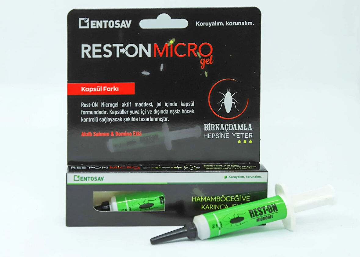 RESTONMİCRO ENTOSAV HAMAMBÖCEGİ VE KARINCA JELİ 5 GR