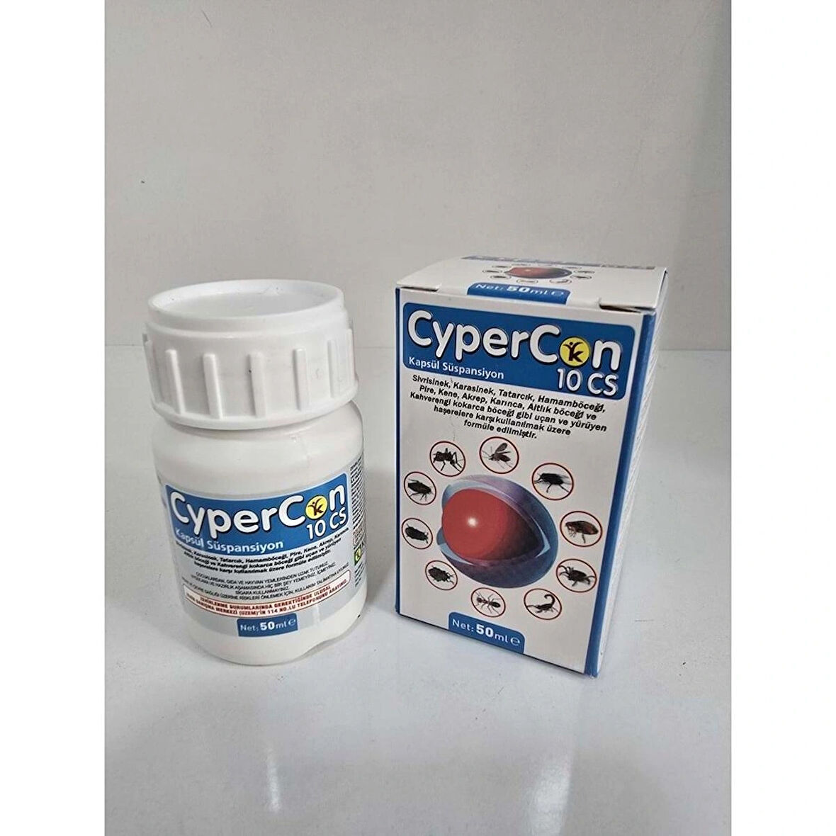 Cypercon 10 CS Kokusuz Haşere Öldürücü | 50 ml