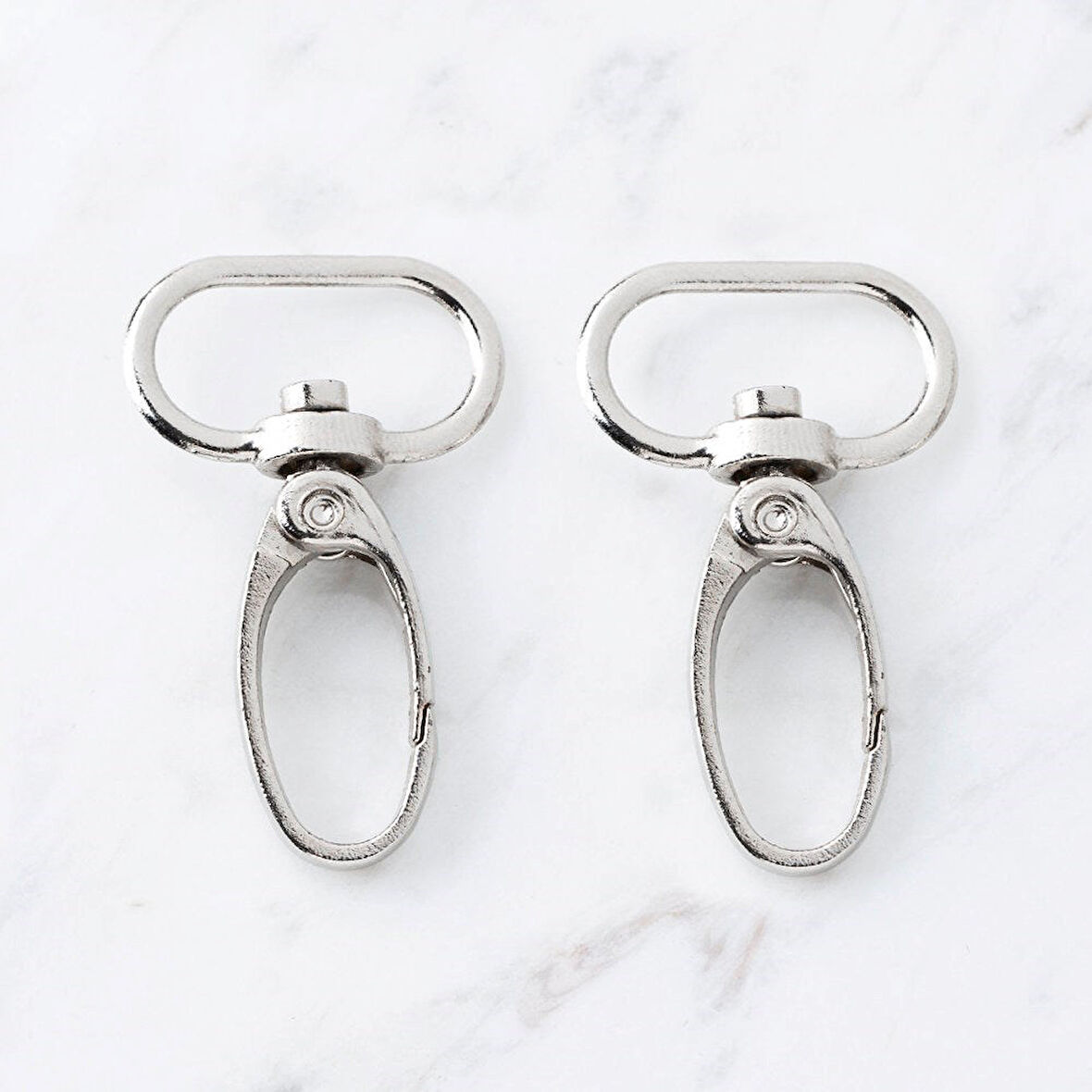  2,5x4 cm 2 li Makrome Anahtarlık Kancası