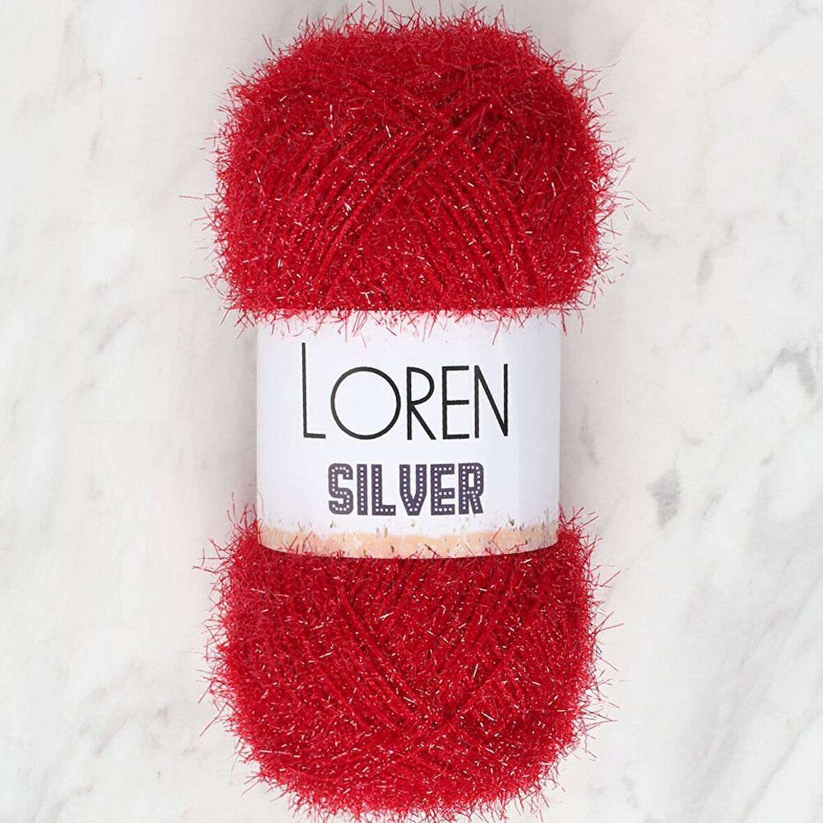  Silver Bordo El Örgü İpi - RS0024 - 34088