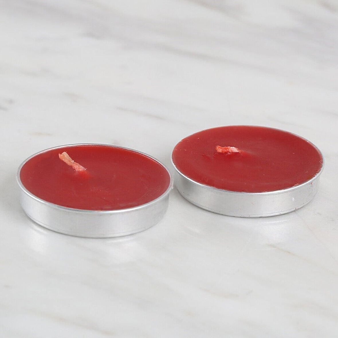  2'li Tealight Mum Kırmızı