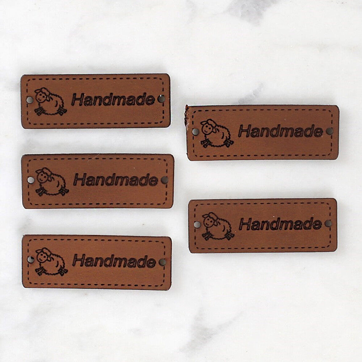  Crafts Handmade Deri Arma 5 Adet - 1560