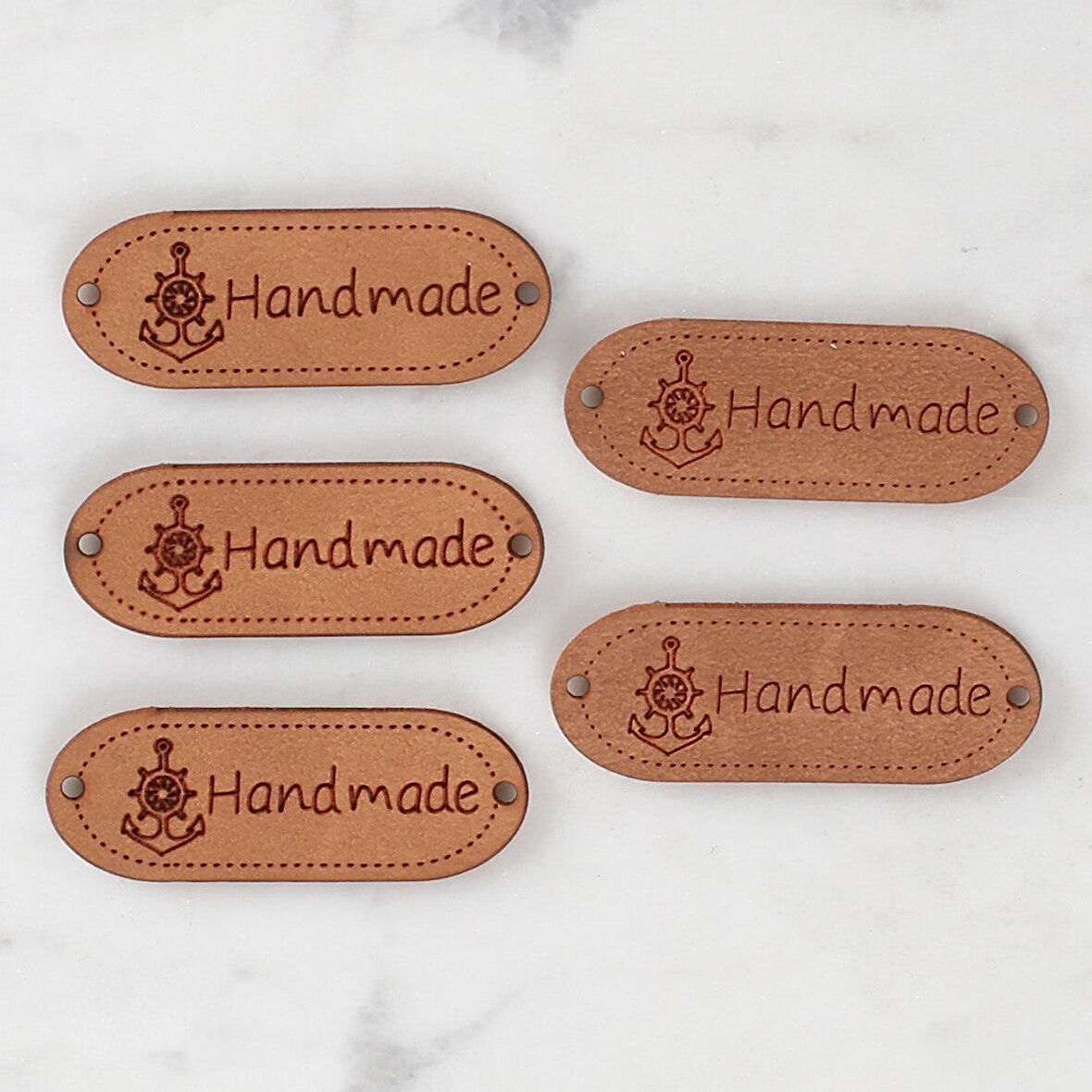  Crafts Handmade Deri Arma 5 Adet - 1594