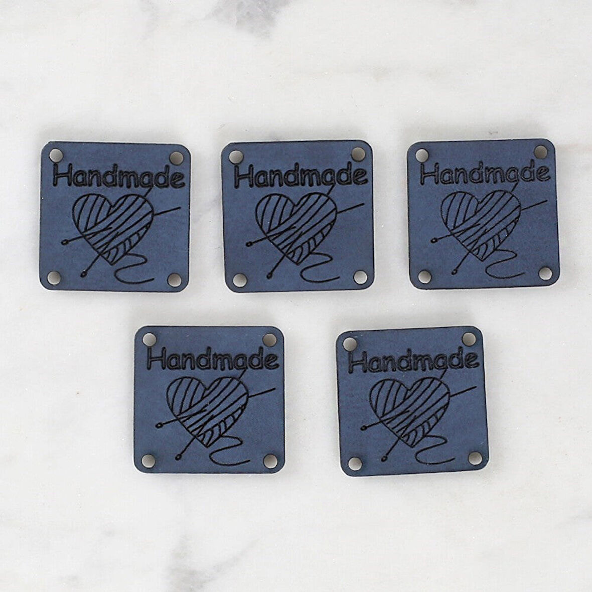  Crafts Handmade Deri Arma 5 Adet - 1601