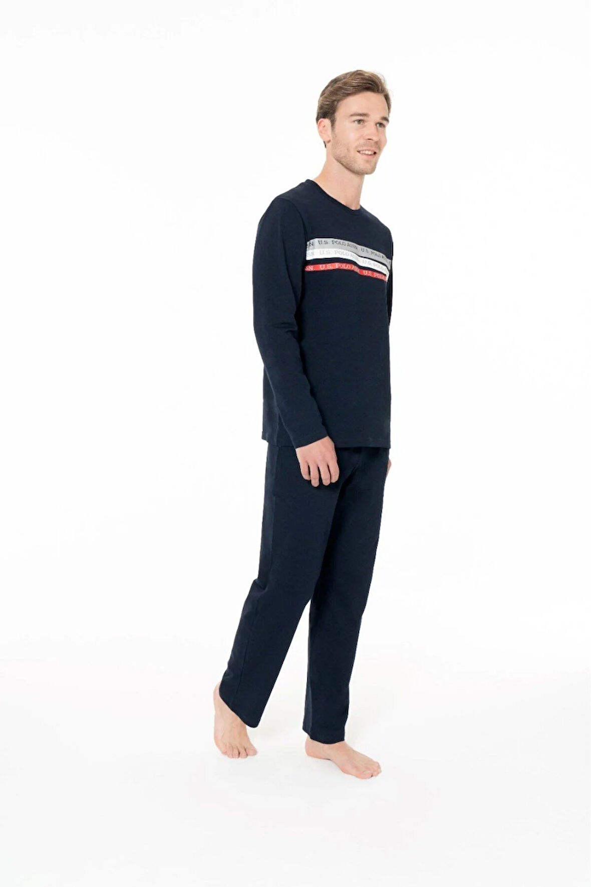 Erkek Kışlık Uzun Kol Pijama Takım 18947