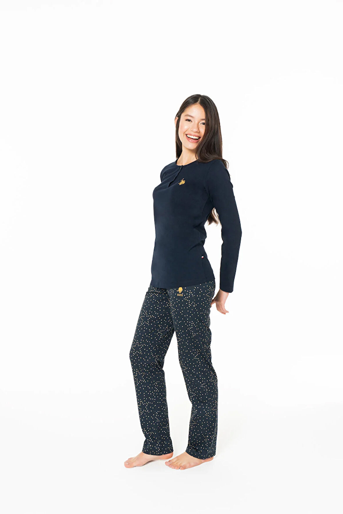 Kadın Pamuklu Lisanslı Pijama Takımı 20161