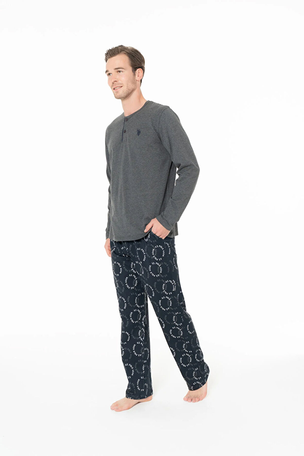 Erkek Kışlık Lisanslı Uzun Kol Pijama Takım 18971