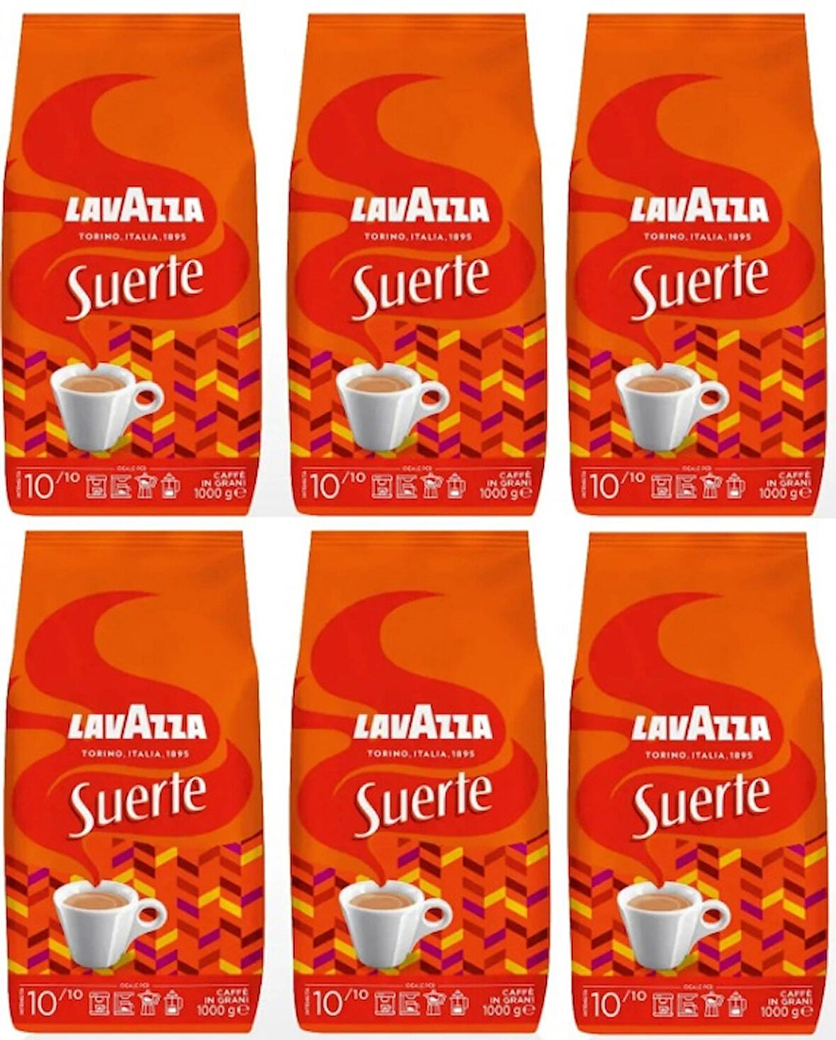 Suerte Çekirdek Kahve (1000gr) x6