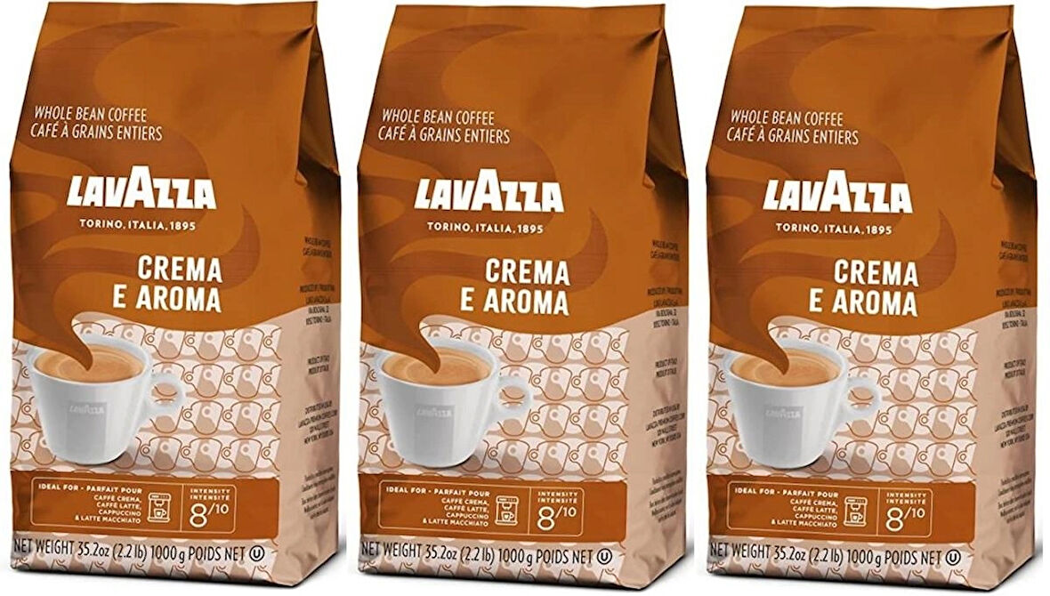 Crema E Aroma Çekirdek Kahve 3 X 1 Kg