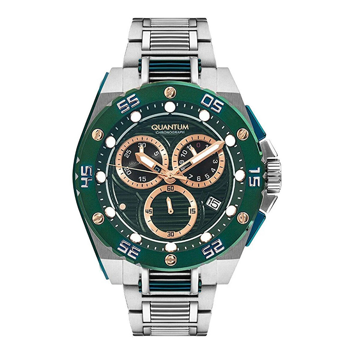 Quantum HNG1062.370 Erkek Kol Saati | 48MM, Chronograph, Safir Cam, 10 ATM