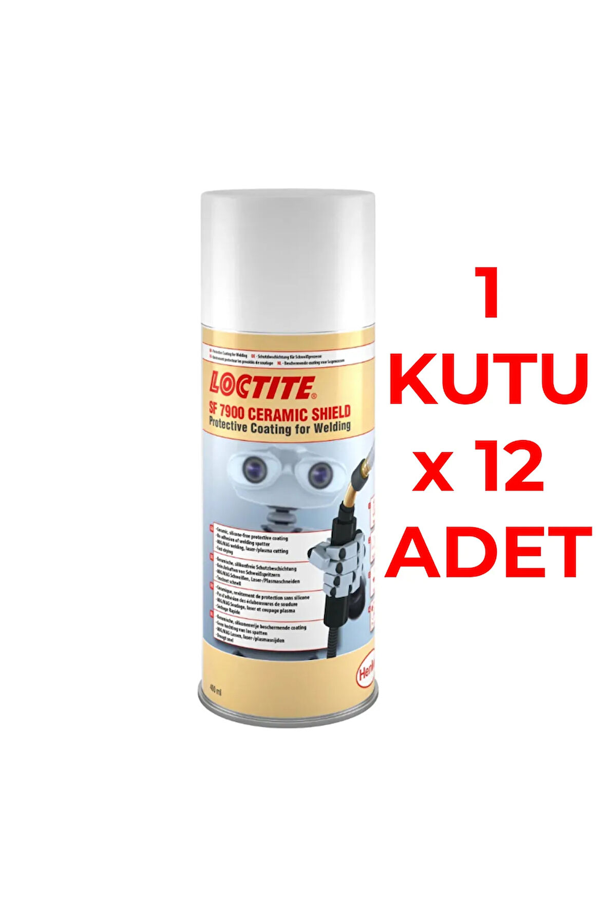 LOCTİTE 1 KUTU 12 ADET SF7900 Ceramicshield 400ml