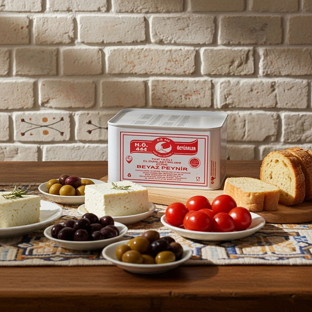 H.Ö 444 Tam Yağlı Olgunlaştırılmış Ezine Peyniri 2 Kg