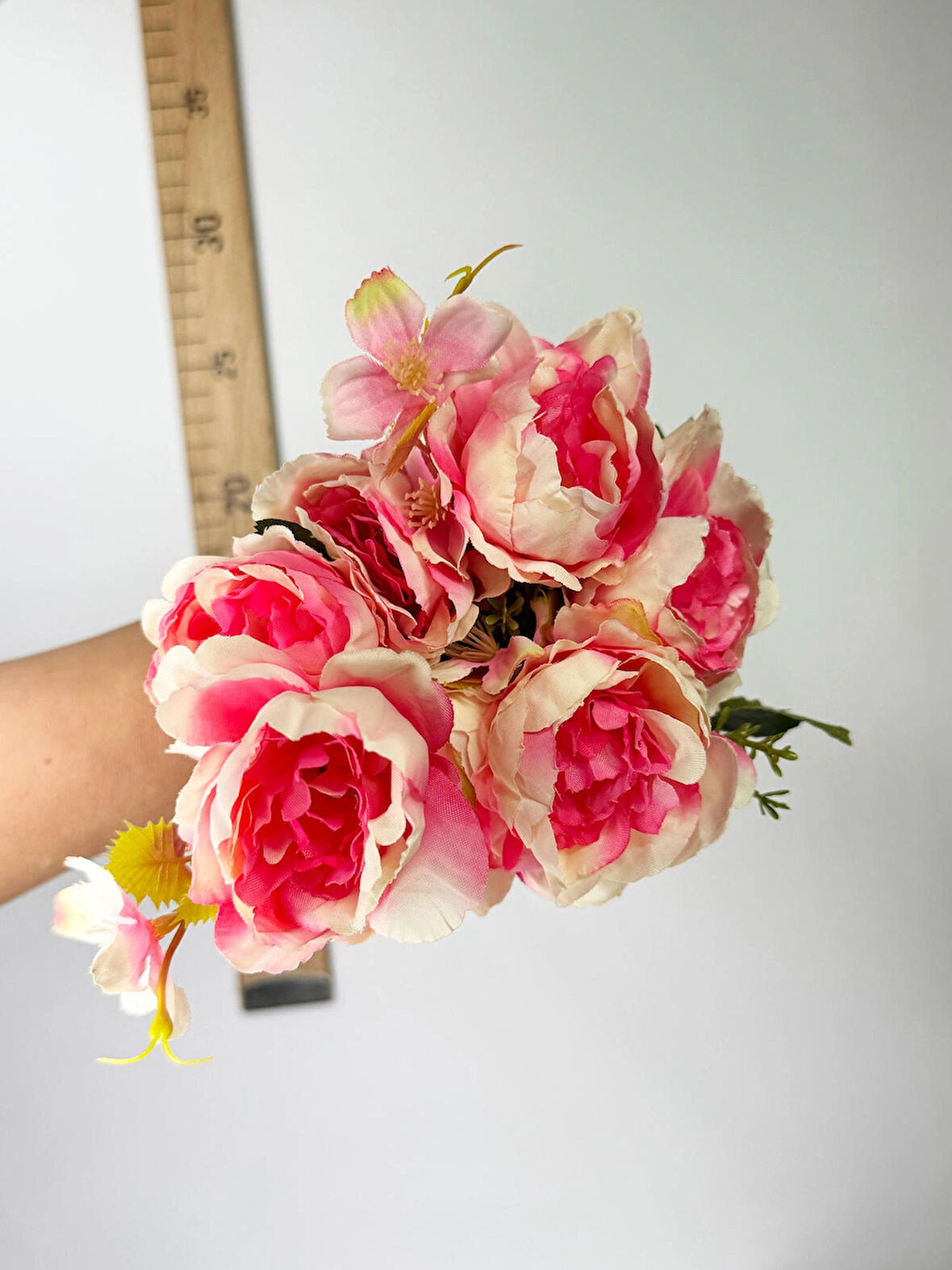 Yapay Çiçek - Mineli Şakayık Küçük Buket - 30cm yükseklik