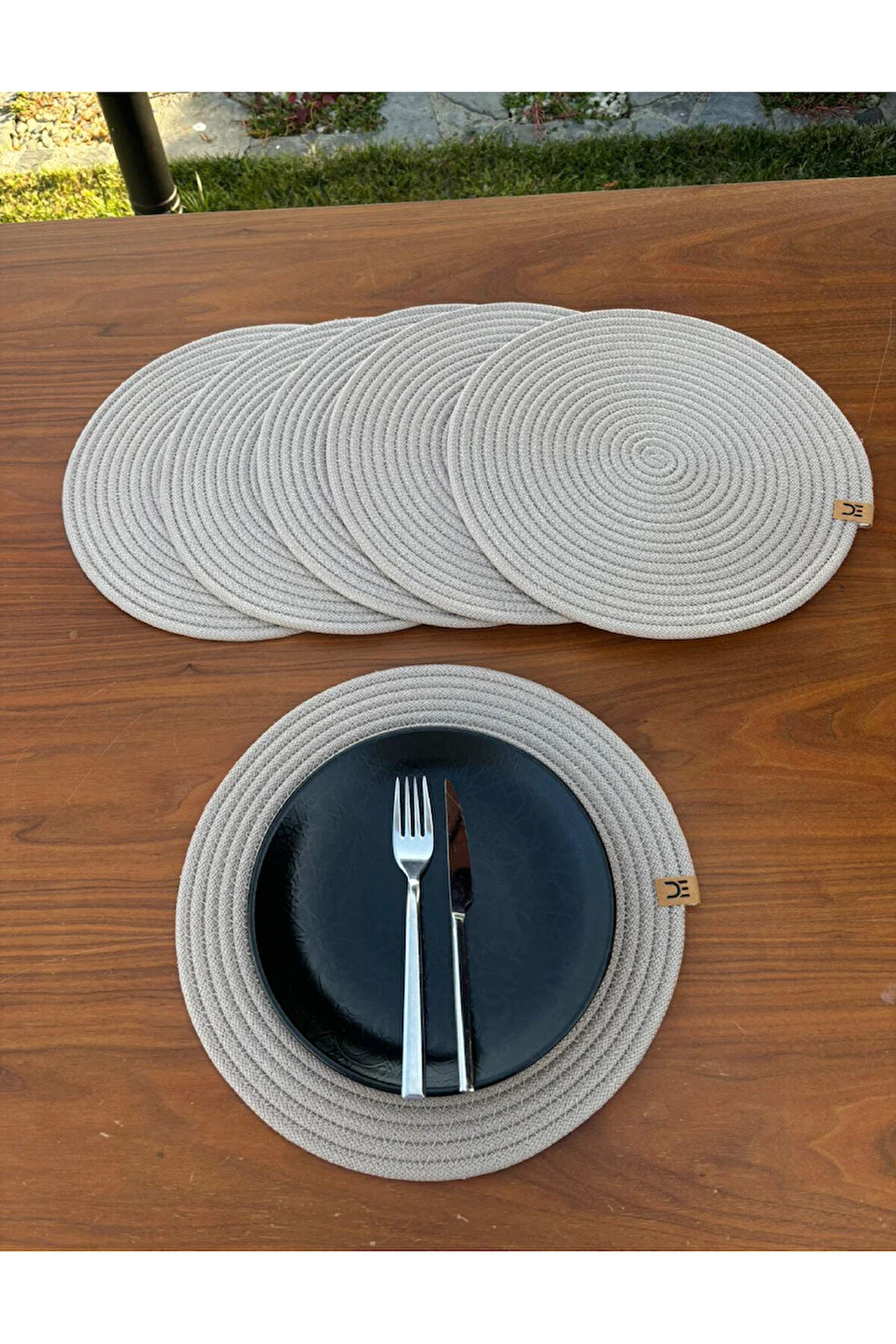 6’lı Yuvarlak Supla Takımı – Kolay Temizlenebilir, Modern Sofralar İçin