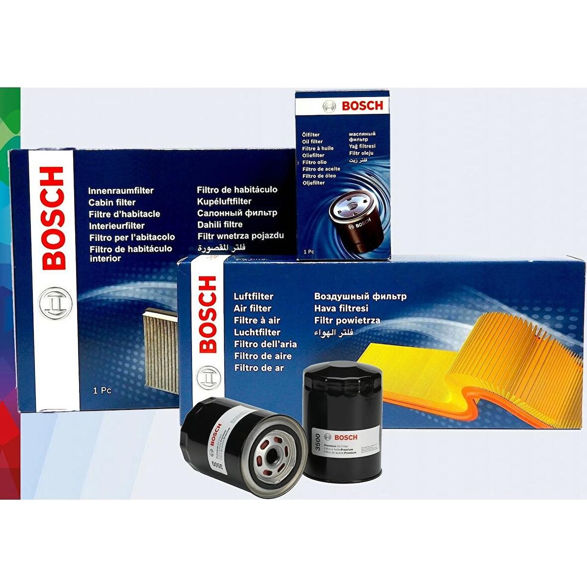 Bosch Honda Civic 1.6 Fd6 Bosch Filtre Bakım Seti 3'lü 2007-2012