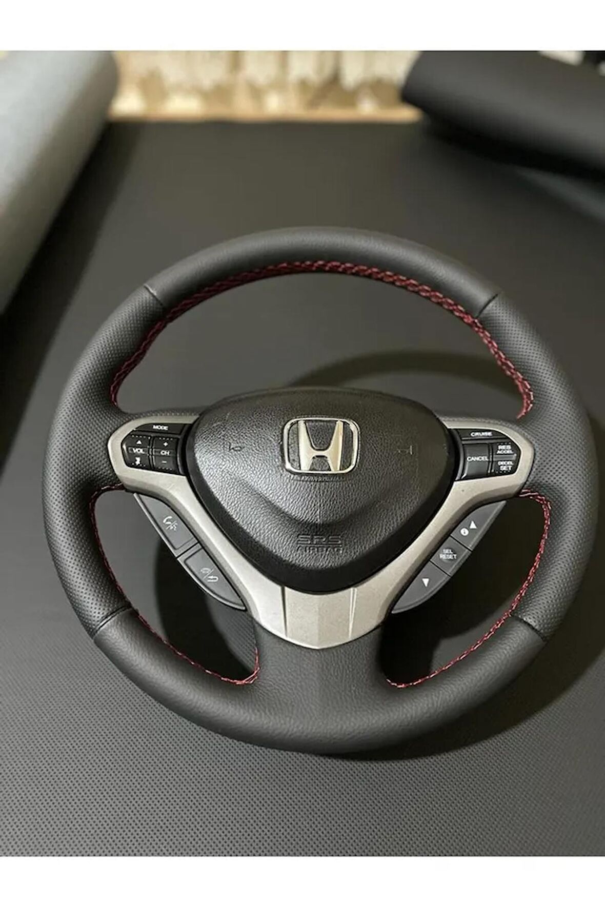 HONDA ACCORD ARACA ÖZEL DİKMELİ DİREKSİYON KILIFI