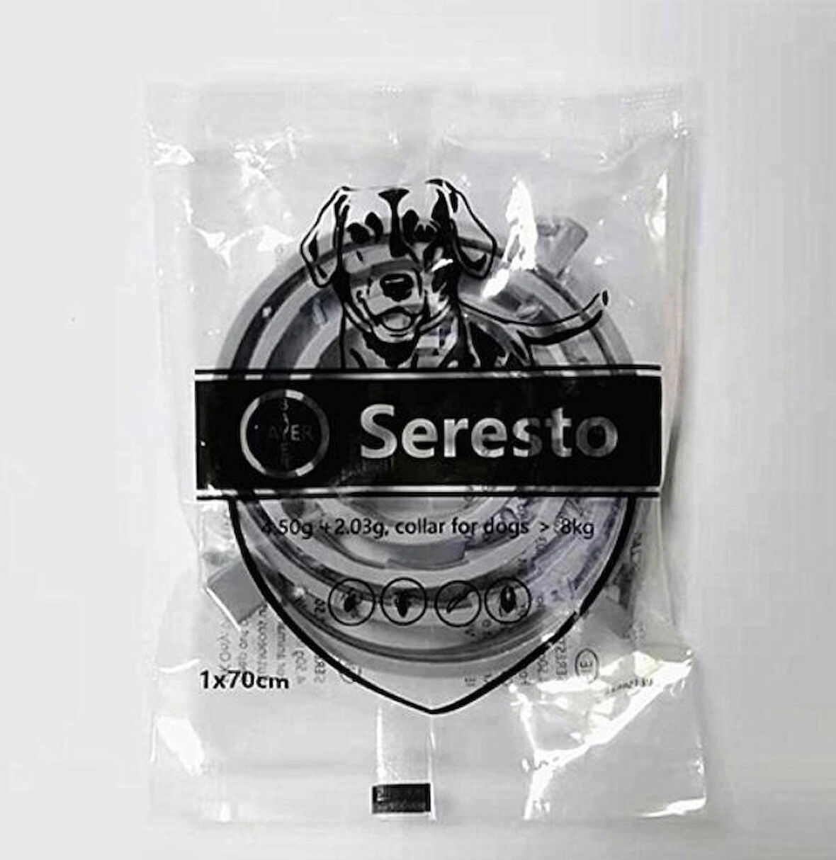 SERESTOO KÖPEK PİRE TASMASI 70 CM KUTUSUZ