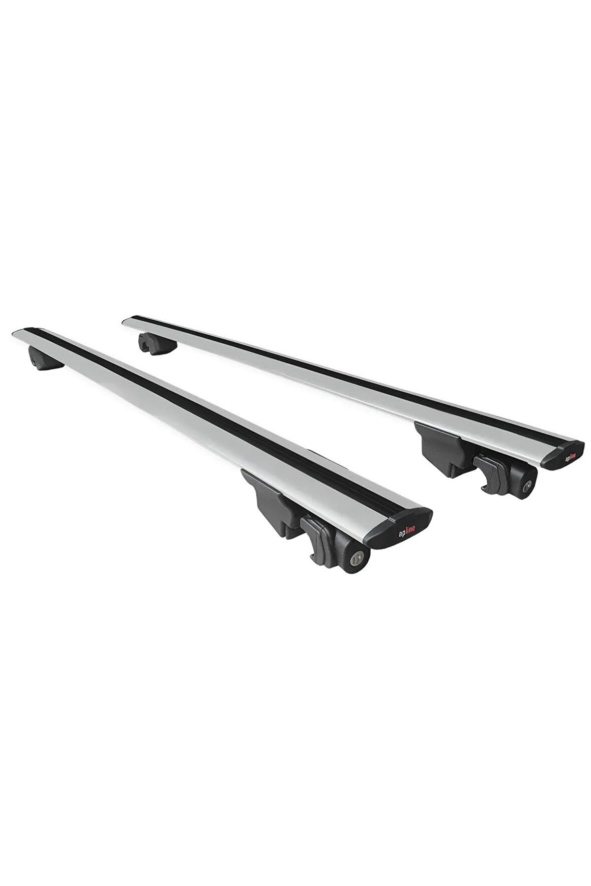 Jeep Cherokee (KJ) 2001-2008 Arası Ile Uyumlu Hook Model Anahtar Kilitli Ara Atkı Tavan Barı Gri