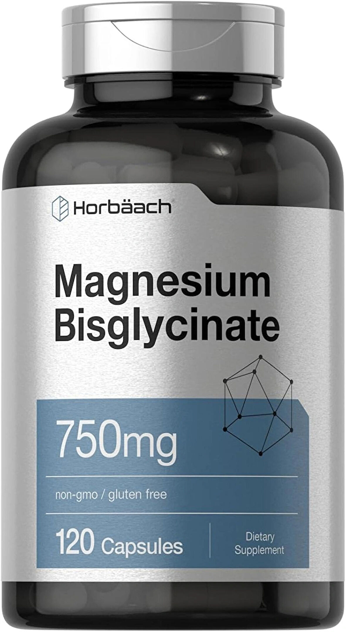Horbäach Magnesium Bisglycinate 120 Caps
