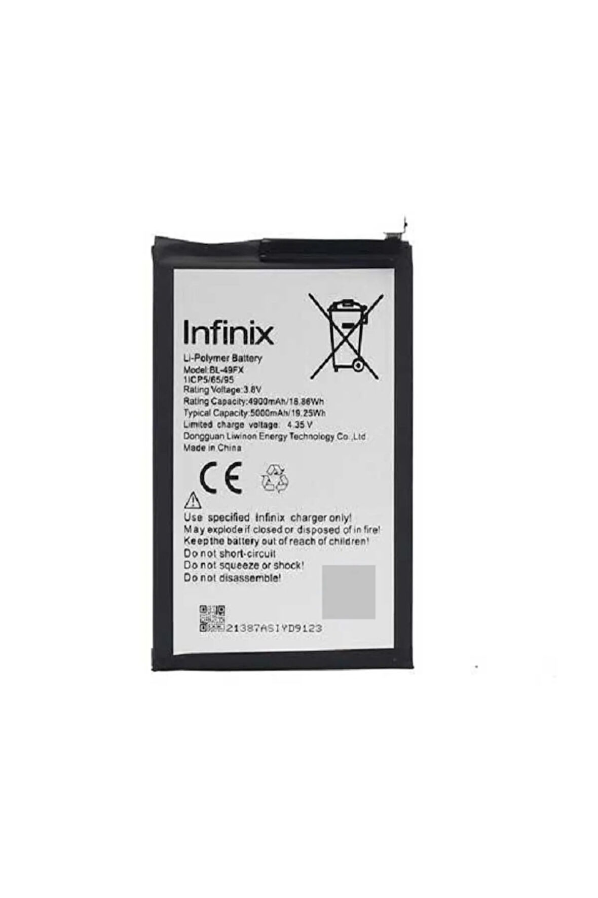 İnfinix Hot 9 Play Uyumlu Batarya